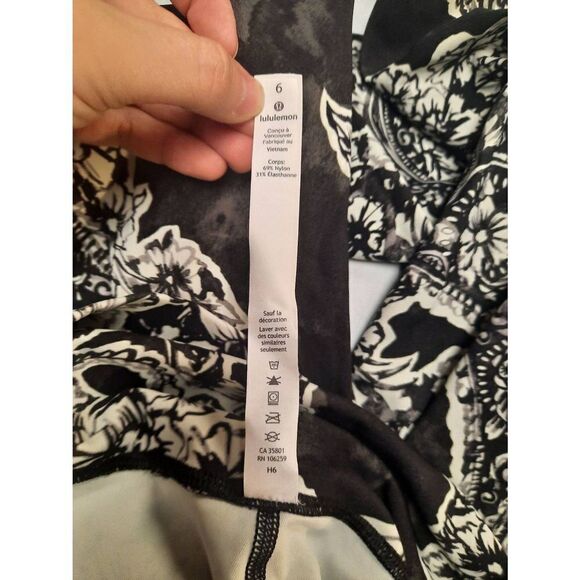 Lululemon Wunder Under High Rise Legging size 6 Painted Paisley - Picture 5 of 5